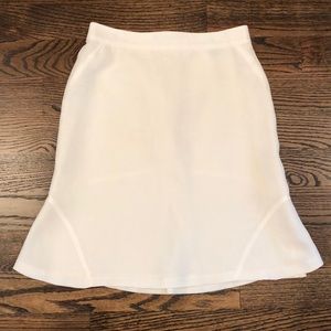 Ann Taylor linen tulip skirt